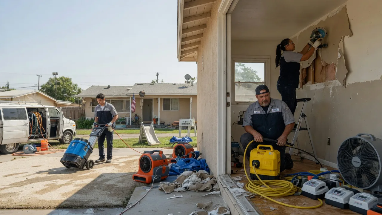Water Damage Restoration in Forgan, OK near me